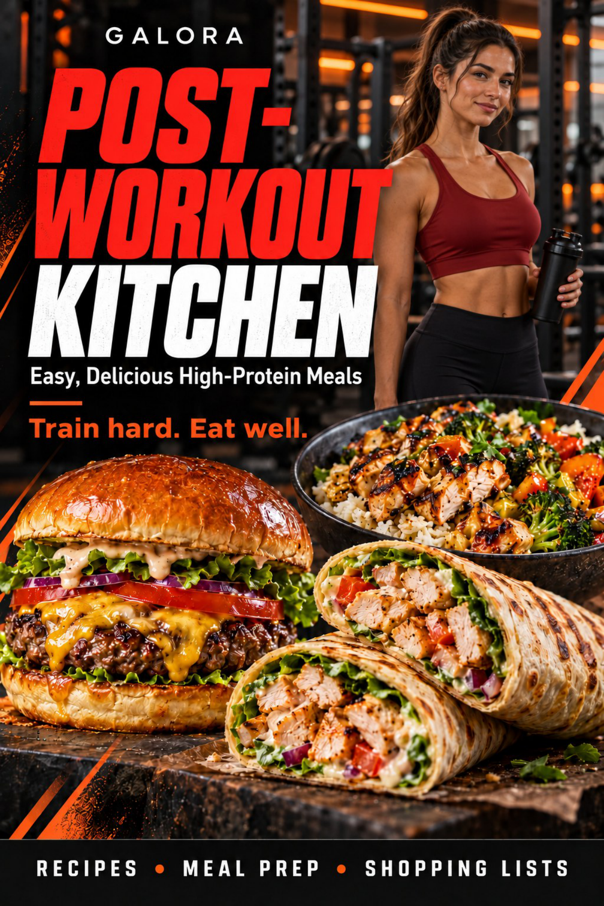 Post-Workout Kitchen digital recipe collection by Galora